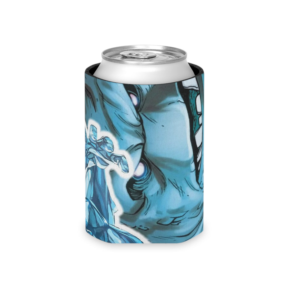 Ice Monster Can Cooler – Blue Creature Beverage Koozie