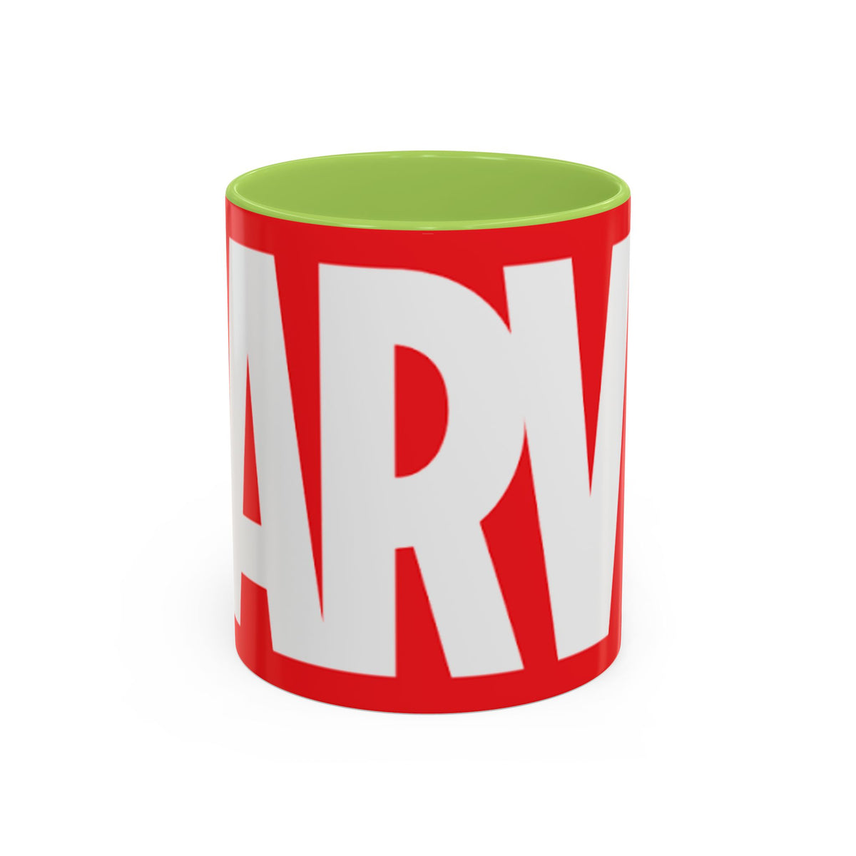 Marvel Logo Accent Coffee Mug – Red & White 11/15oz