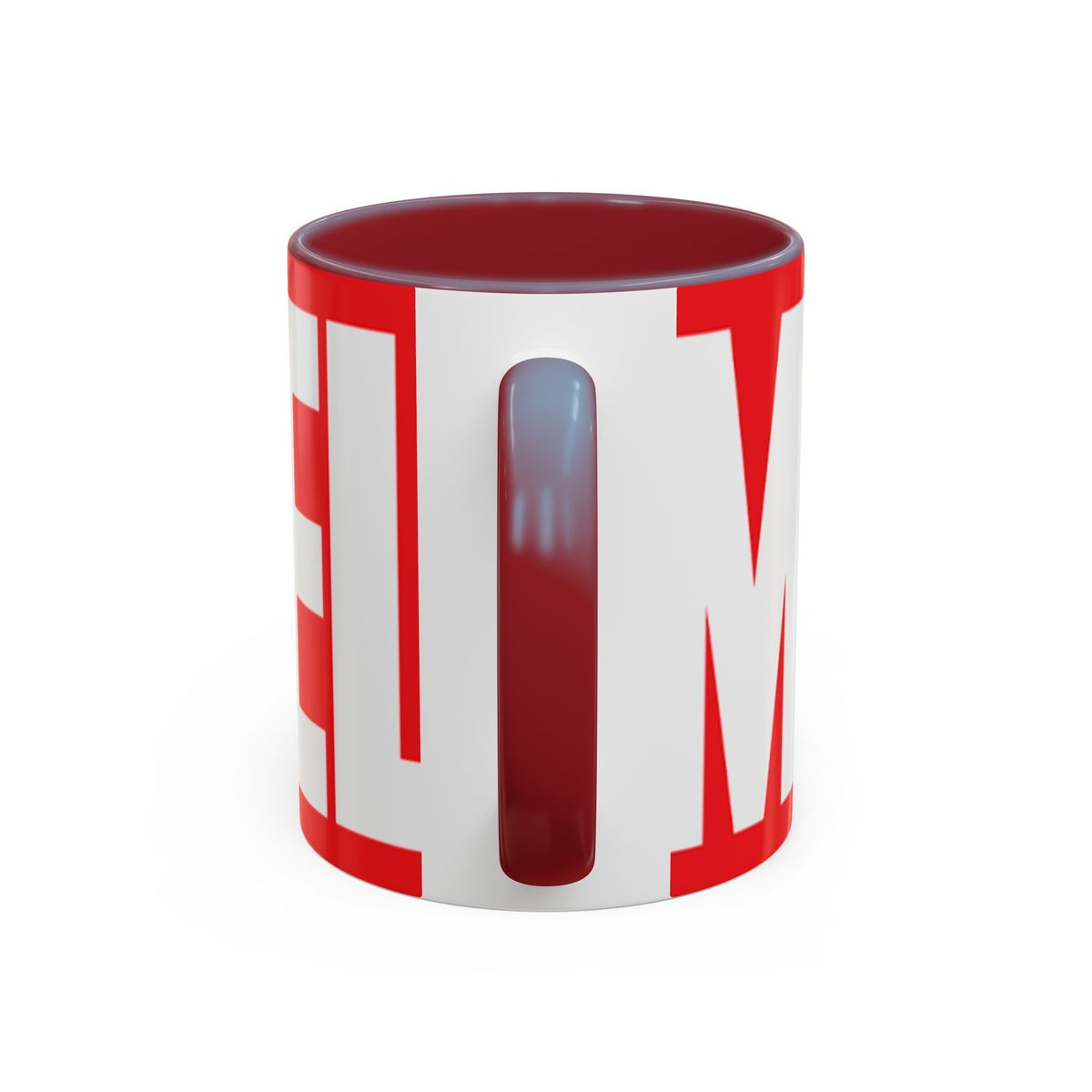 Marvel Logo Accent Coffee Mug – Red & White 11/15oz