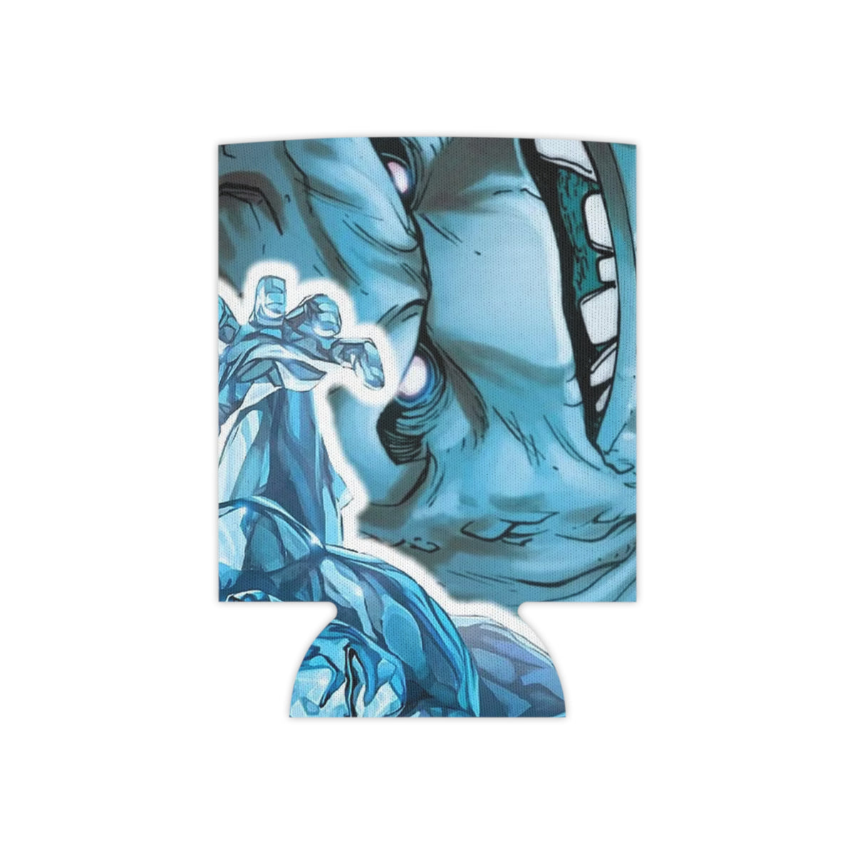 Ice Monster Can Cooler – Blue Creature Beverage Koozie