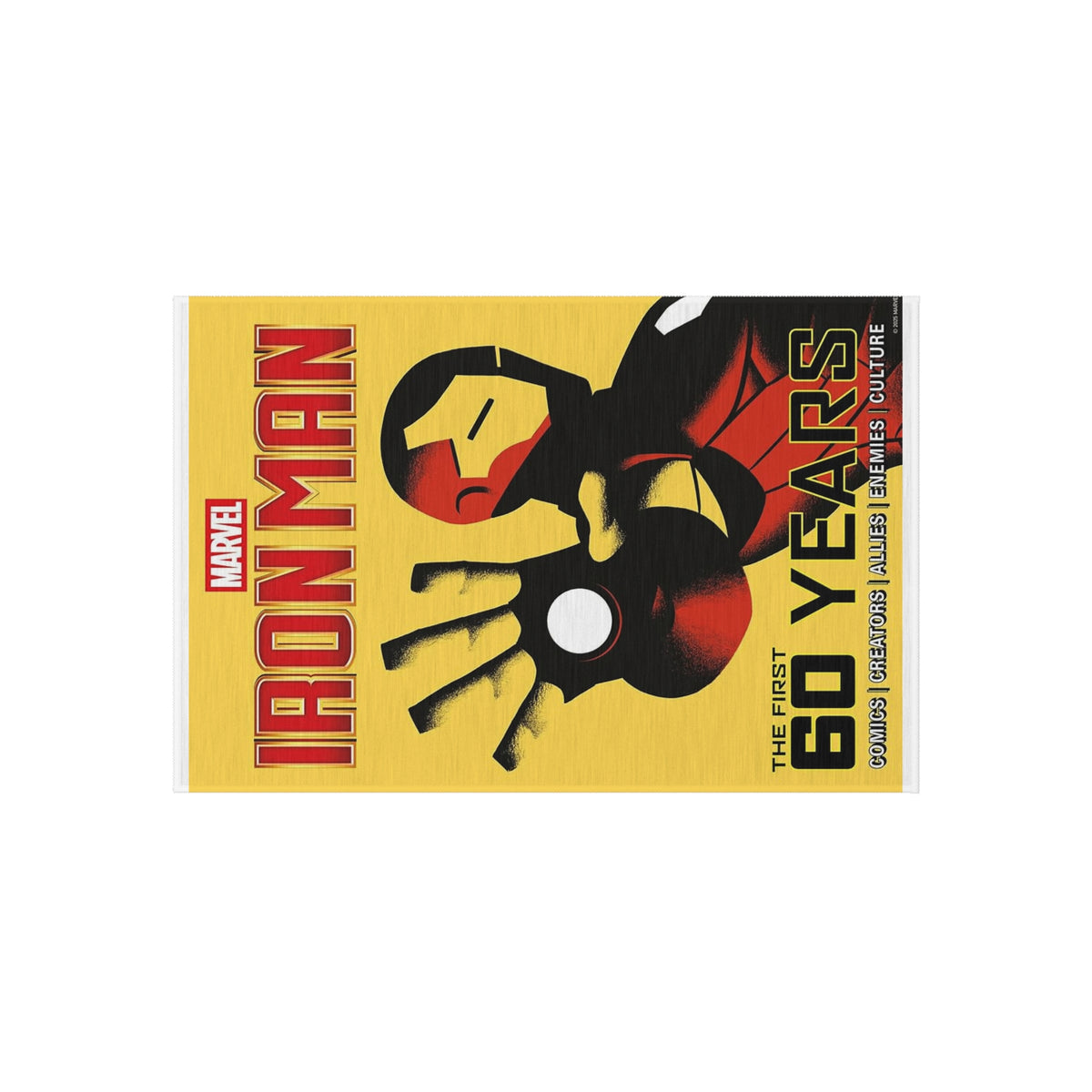 Iron Man 60 Years Outdoor/Indoor Rug - Marvel Superhero Patio Mat