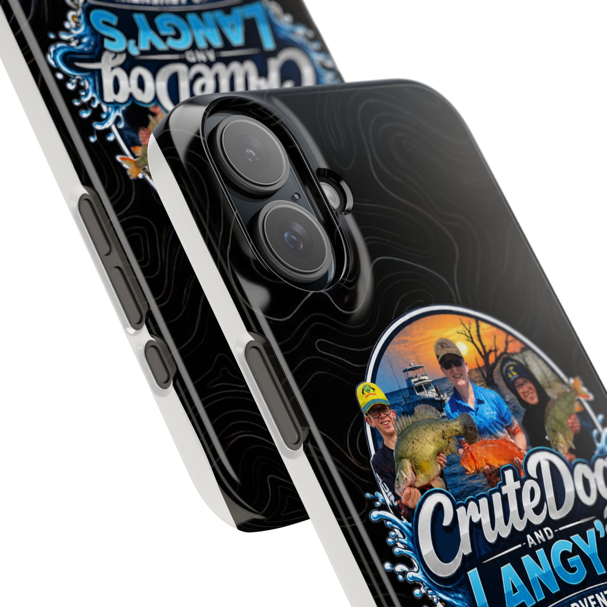CruteDog & Langy’s Fishing Adventures Slim Phone Case