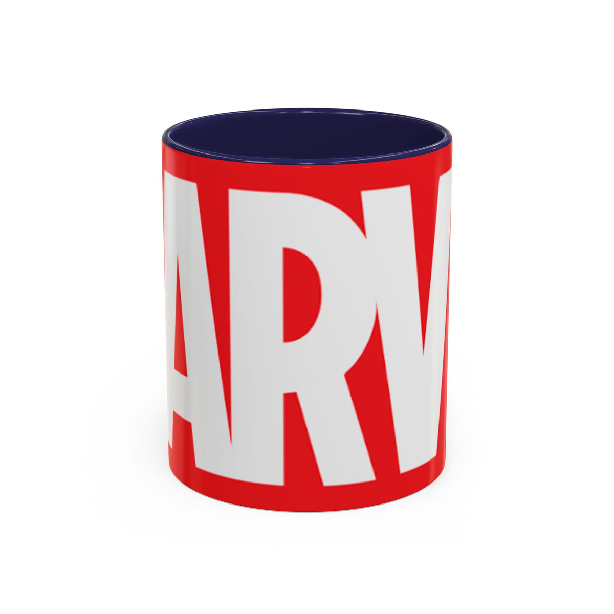 Marvel Logo Accent Coffee Mug – Red & White 11/15oz