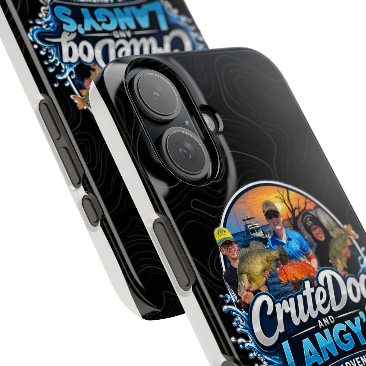 CruteDog & Langy’s Fishing Adventures Slim Phone Case