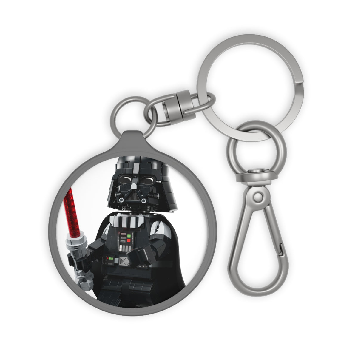 Lego Dark Sith Keyring Tag — Darth-Inspired Minifigure Keychain