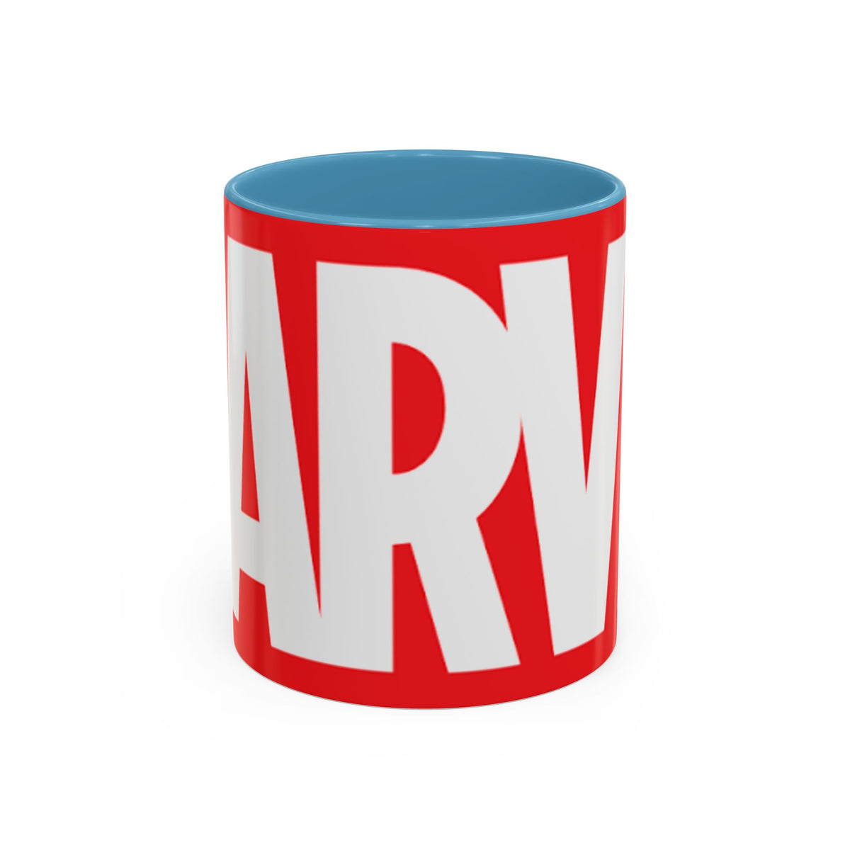 Marvel Logo Accent Coffee Mug – Red & White 11/15oz