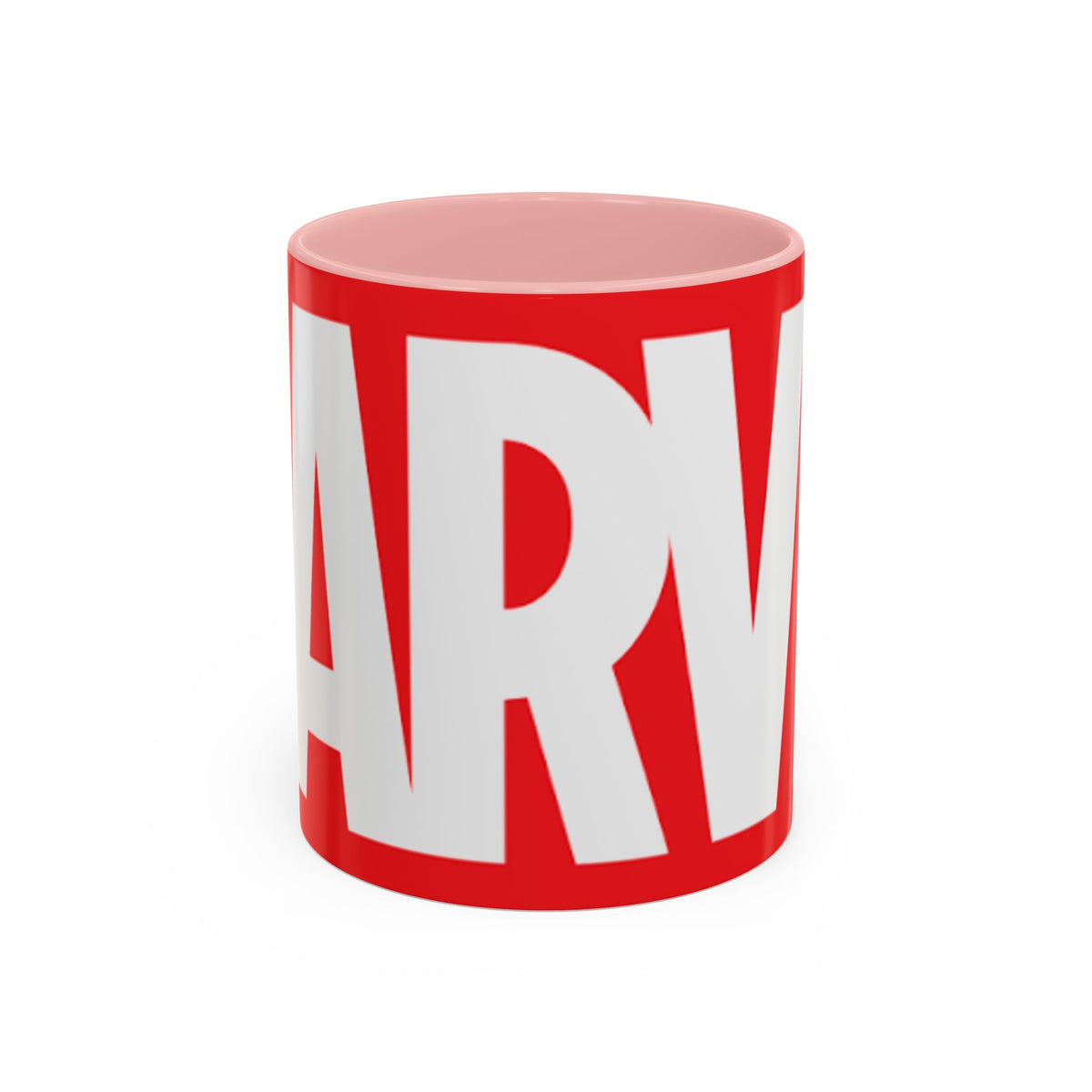 Marvel Logo Accent Coffee Mug – Red & White 11/15oz