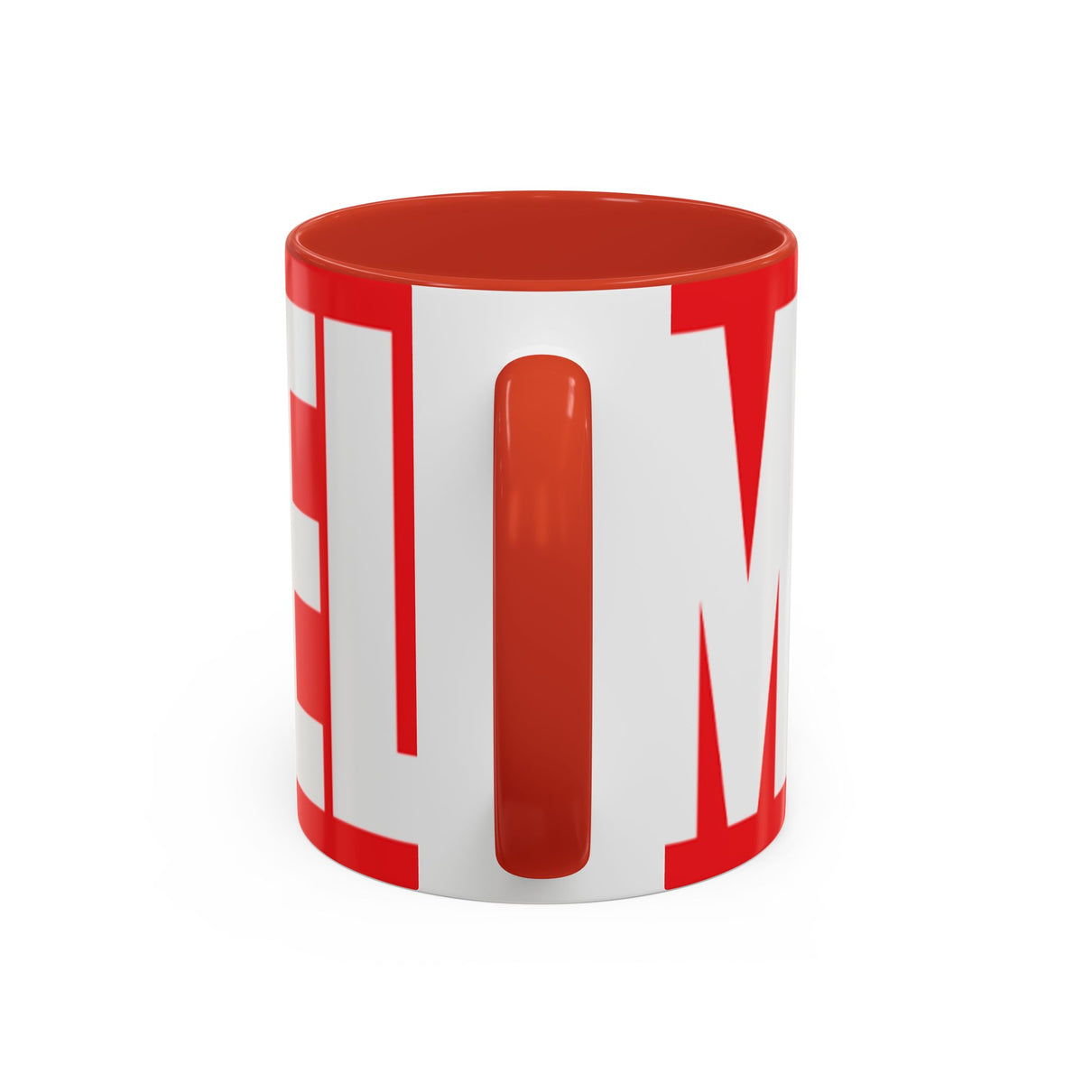 Marvel Logo Accent Coffee Mug – Red & White 11/15oz