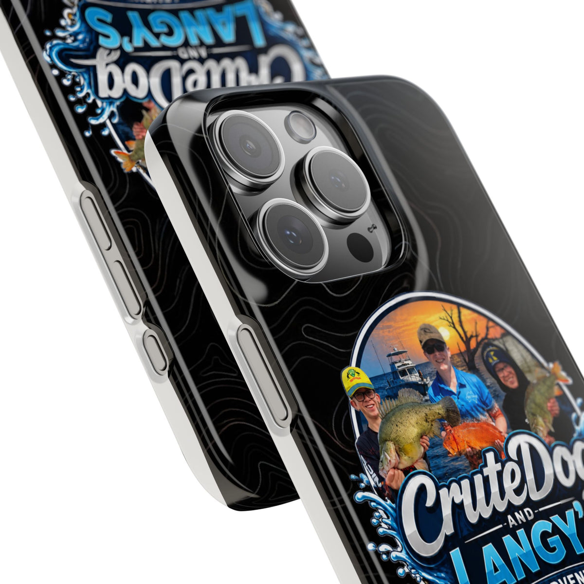 CruteDog & Langy’s Fishing Adventures Slim Phone Case