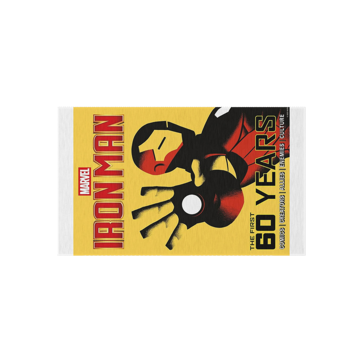 Iron Man 60 Years Outdoor/Indoor Rug - Marvel Superhero Patio Mat