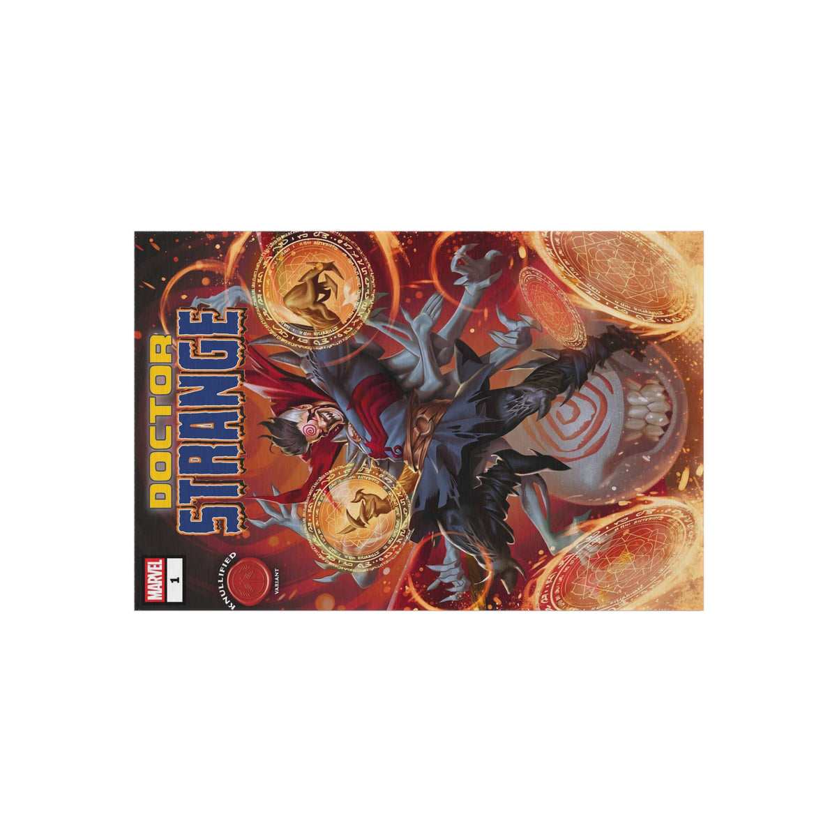 Doctor Strange Outdoor Rug — Marvel Portal Art Patio Mat