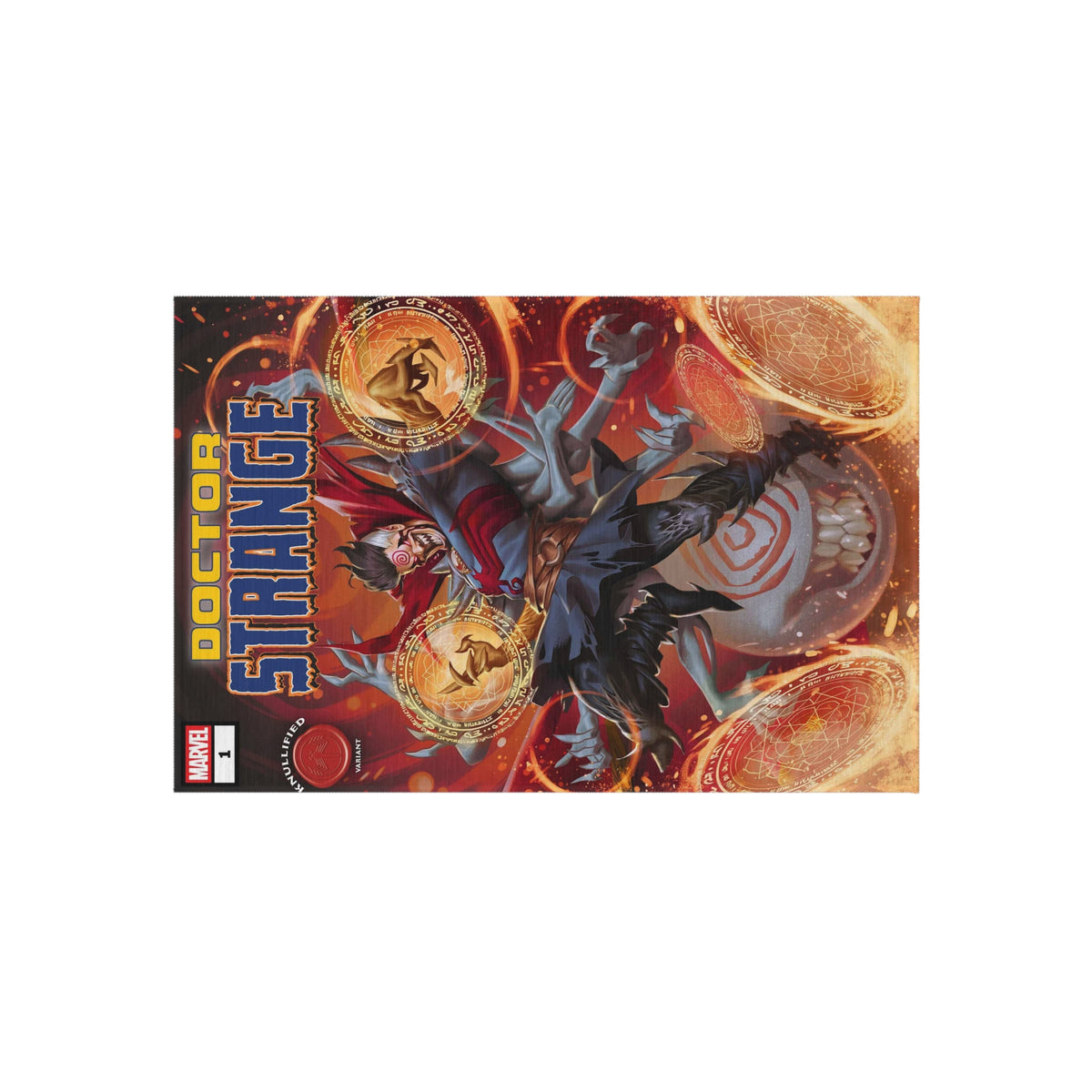 Doctor Strange Outdoor Rug — Marvel Portal Art Patio Mat