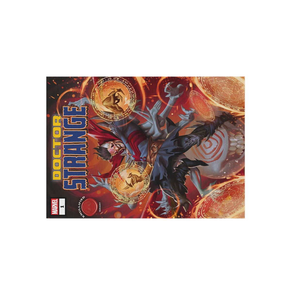 Doctor Strange Outdoor Rug — Marvel Portal Art Patio Mat