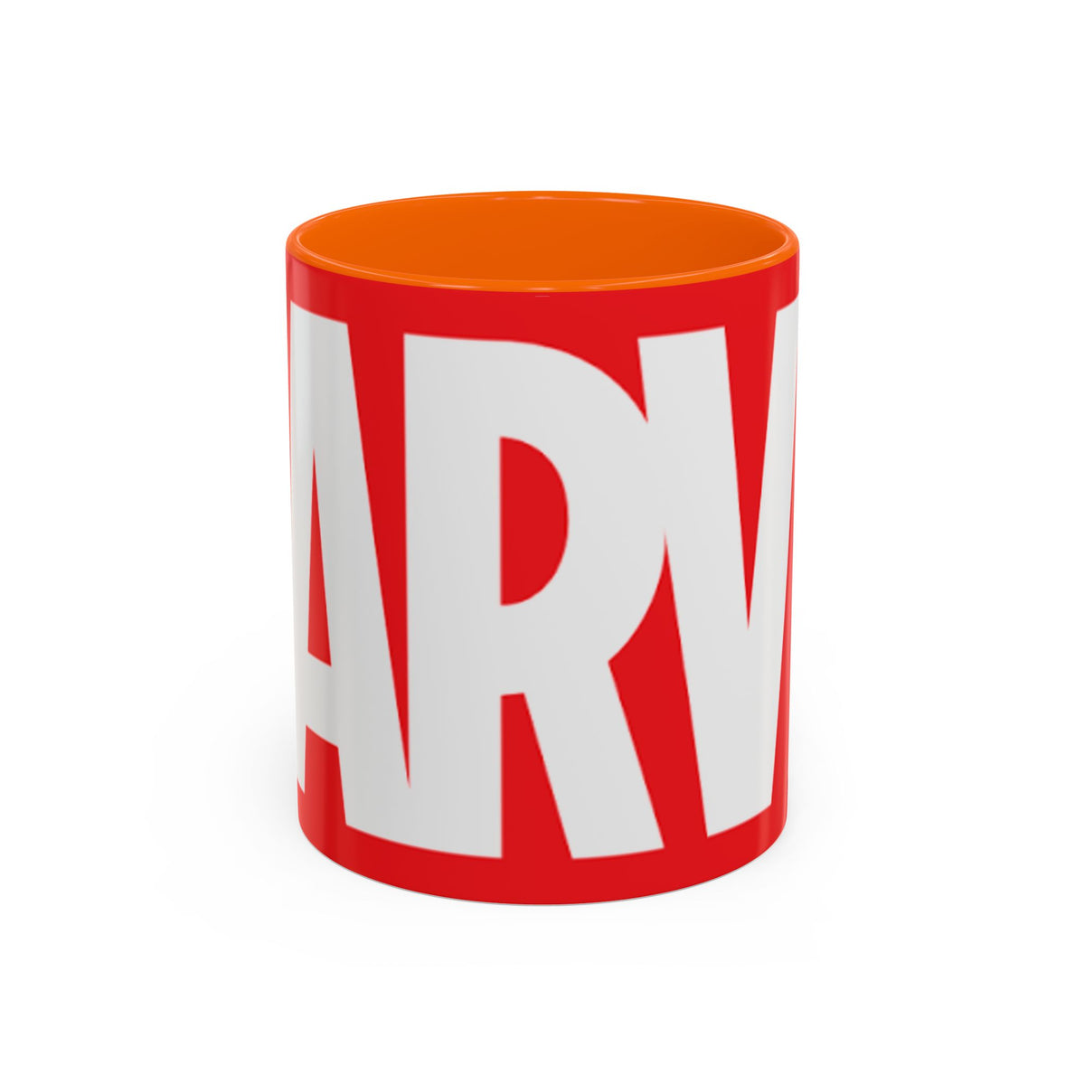 Marvel Logo Accent Coffee Mug – Red & White 11/15oz